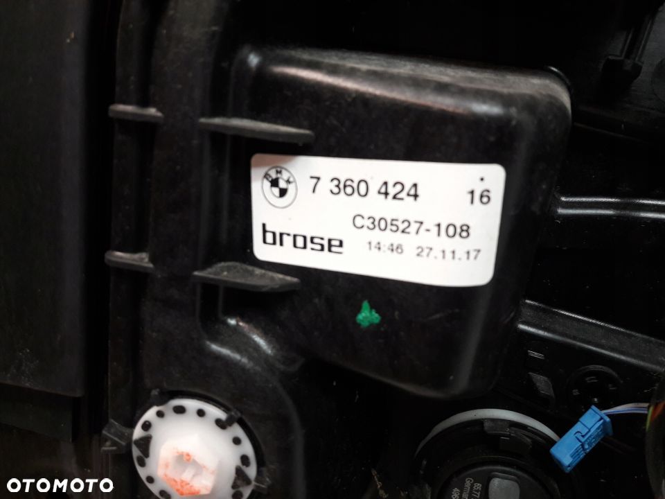 Bmw 5 G30 G31 drzwi przednie przod Prawe kompletne czarne - 12