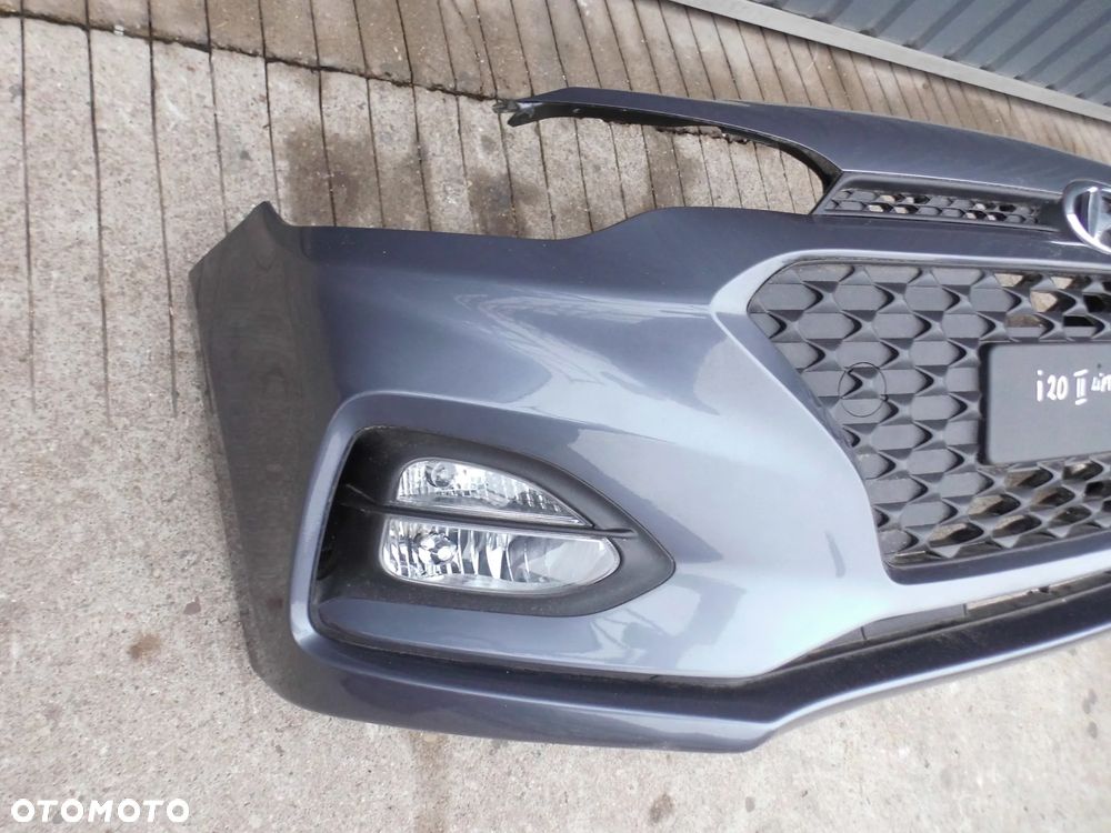 MASKA ZDERZAK BŁOTNIKI LAMPY PAS PRZEDNI HYUNDAI I20 II LIFT 1.2 16V ORYGINAŁ EUROPA - 5