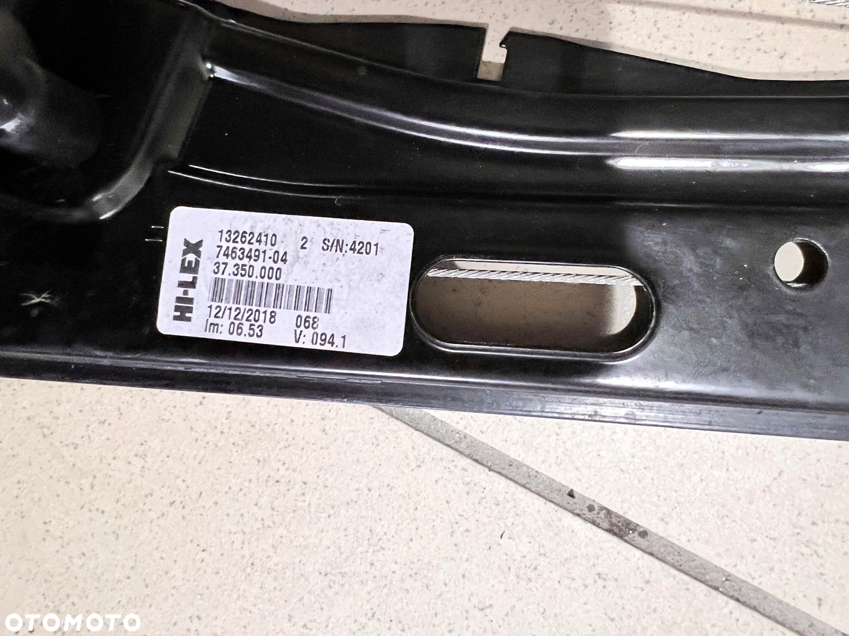 mechanizm drzwi lewy tył bmw x1 f48 7463491 - 3