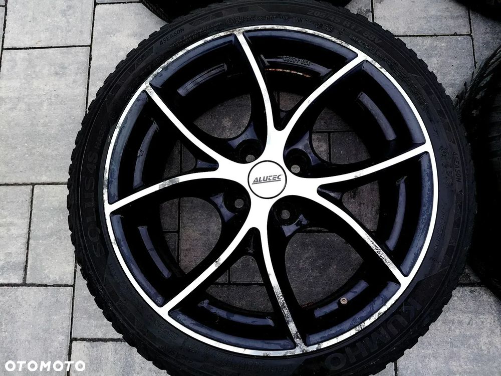 FELGI Z OPONAMI KOŁA ALUMINIOWE PEUGEOT 207 CITROEN R17 4X108 ET25 65,1 mm OPONY KUMHO SOLUS 4S 205/45 R17 2023r NR44 - 3