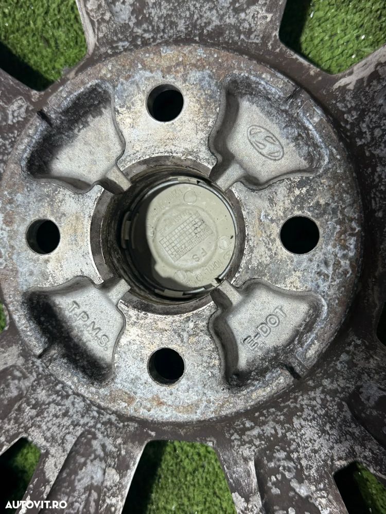 JANTE HYUNDAI R15 / 4x100 / i20 15 / 185/65 R15 / DOT-E / MWB0 4522 / 6.0J * 15 - A TYPE + CAUCIUCURI (X3) - 7