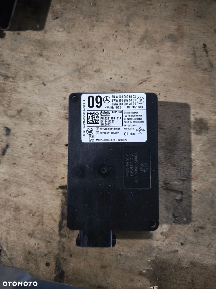 Asystent radar A 906 900 60 02 Mercedes-Benz Sprinter 906 - 1