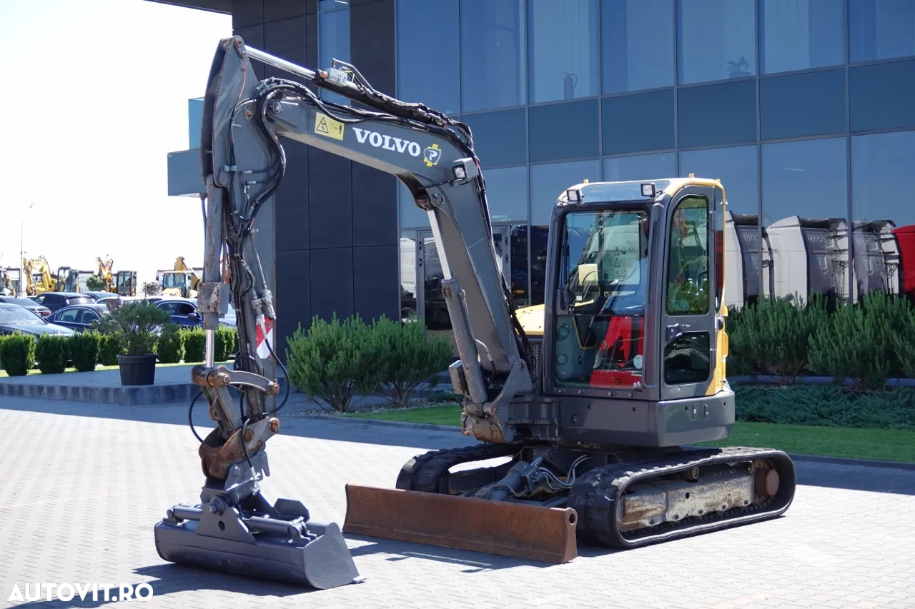 Volvo ECR58D / MINI EXCAVATOR / 2018 / 3900 MTH / AER CONDITIONAT - 12