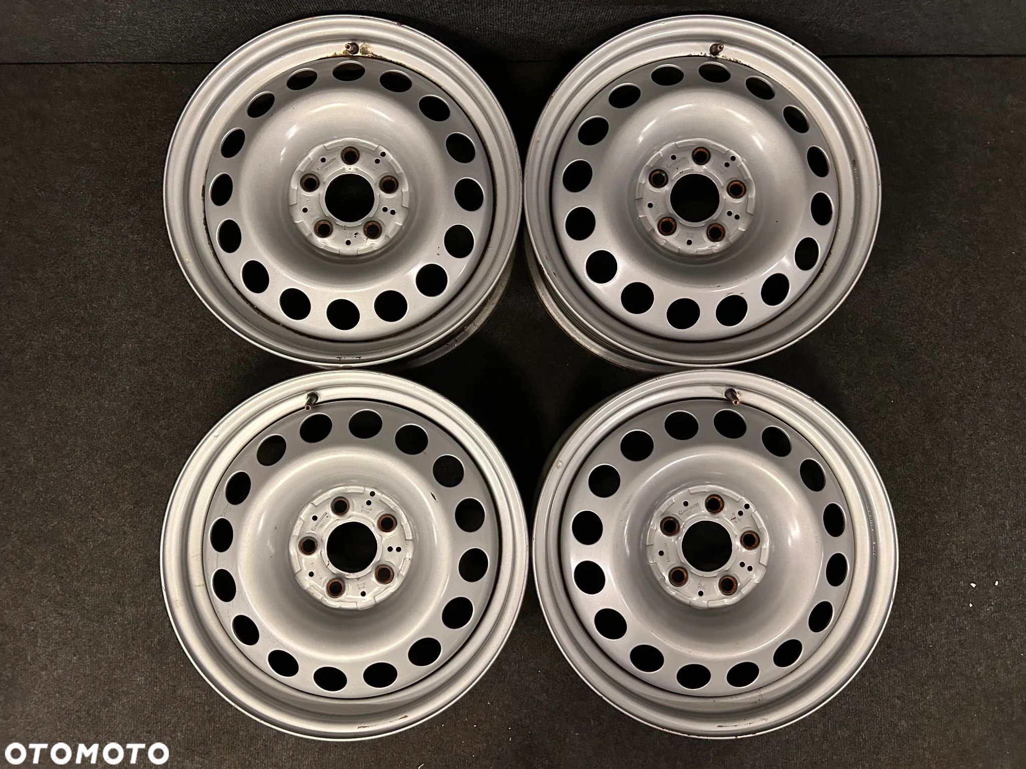 Felgi Stalowe Mercedes V-Klasa W447 17 cali 5x112 4szt. Ładne z czujnikami! - 1