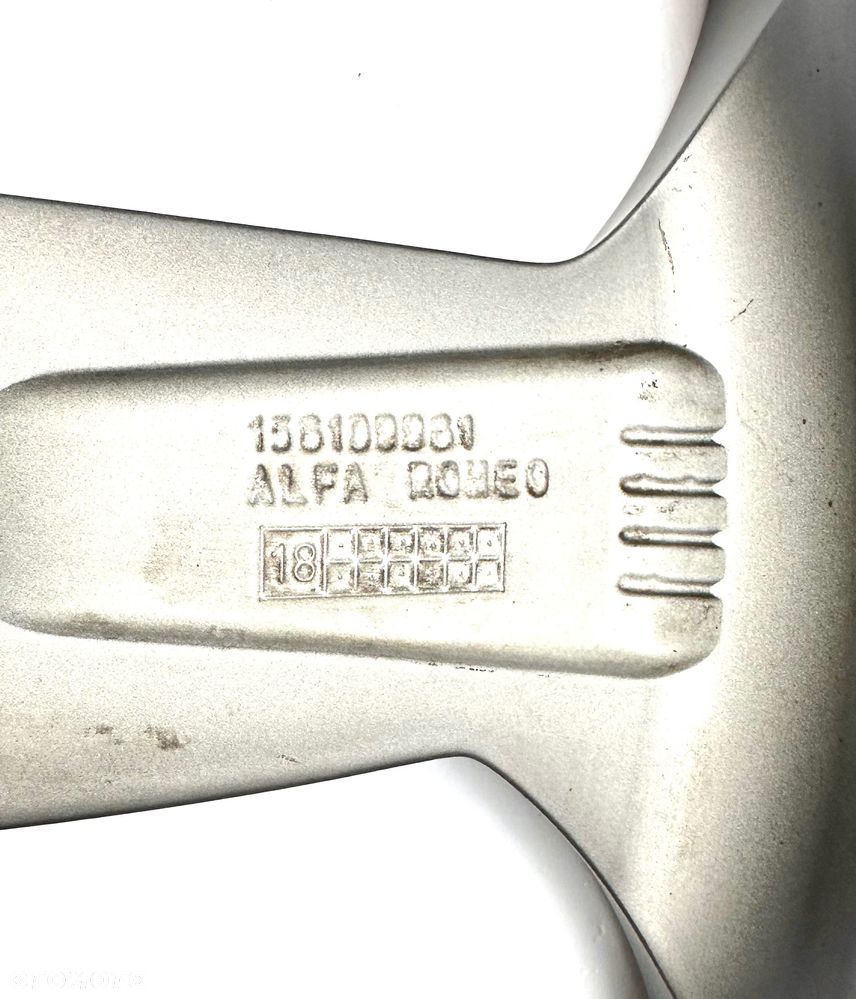 ALFA ROMEO GIULIA VELOCE CZUJNIK ALUFELGA 5x110 ET33 felga 8 J x 18 cali OE - 7