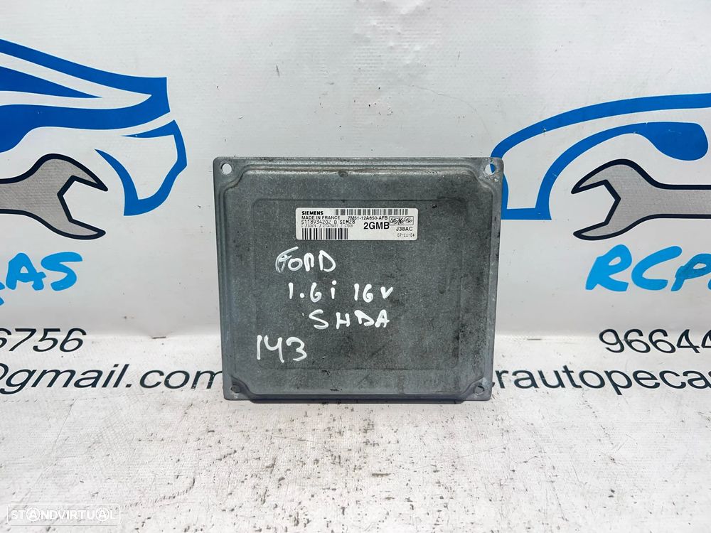 .Centralina Motor Original Siemens Ford SHDA 7M51-12A650-AFB / S118934202 - 2