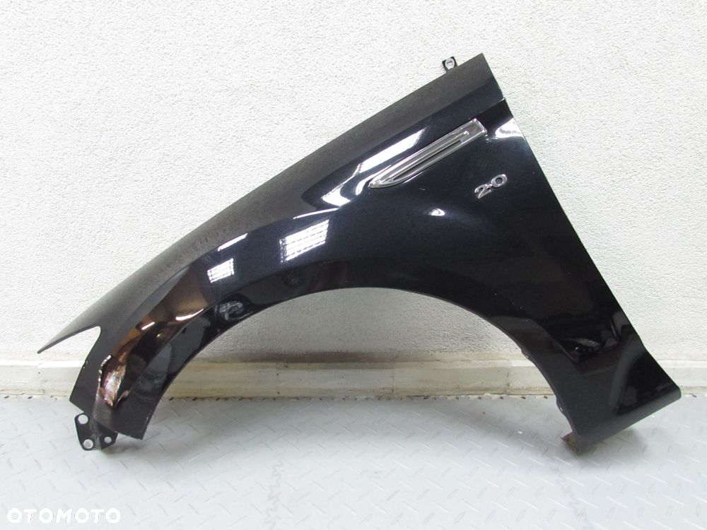 FORD MONDEO MK4 IV LIFT 10-14 BLOTNIK PRZOD LEWY G6 PANTHERBLACK METTALIC - 1