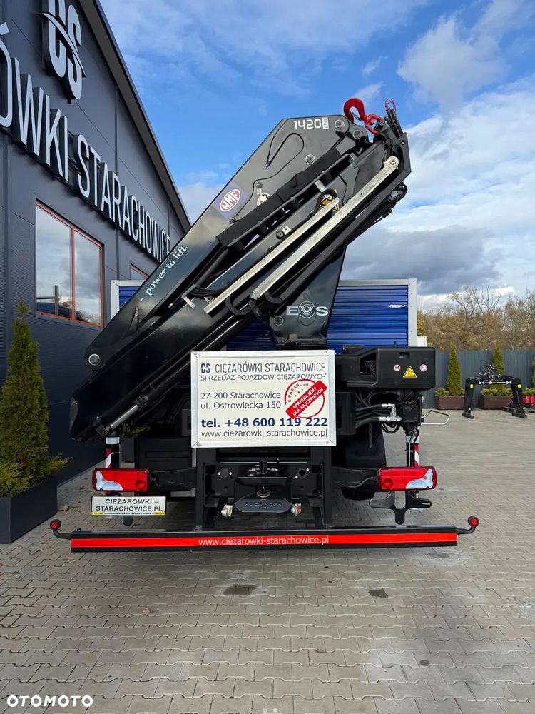 MAN TGM TGL TGS 26.360 skrzynia z żurawiem // HMF 1420 K2 dzwig kran crane - 9