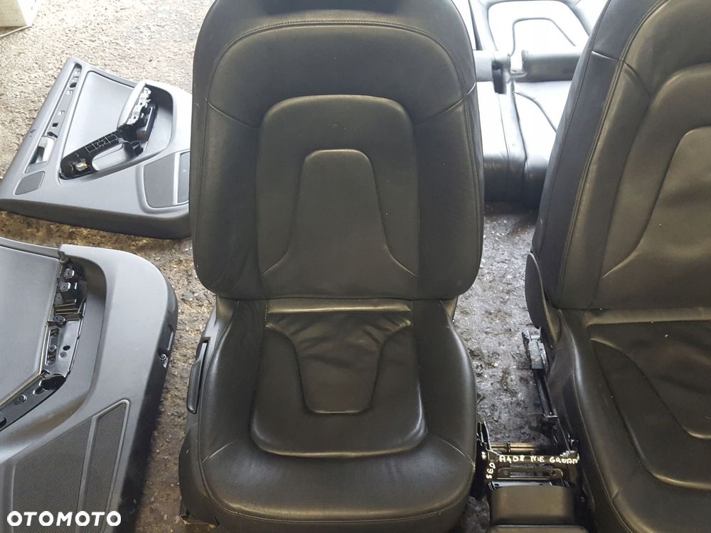AUDI A4 B8 08r- SEDAN FOTELE KANAPA SKÓRZANE - 5