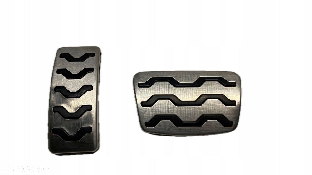 HYUNDAI I20 III BAYON AUTOMAT NAKŁADKI NA PEDAŁY GUMKI CHROM 21-24 - 1