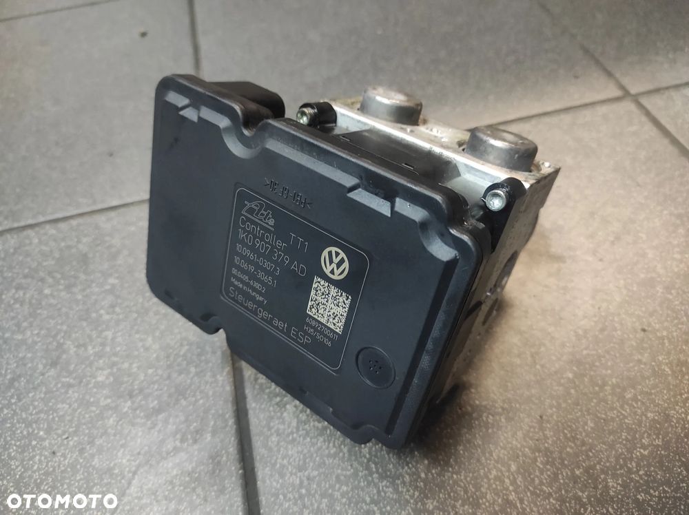POMPA STEROWNIK ABS 1K0614517BD 1K0907379AD SPRAWNA VW AUDI SEAT SKODA WYSYŁKA !!!! - 1