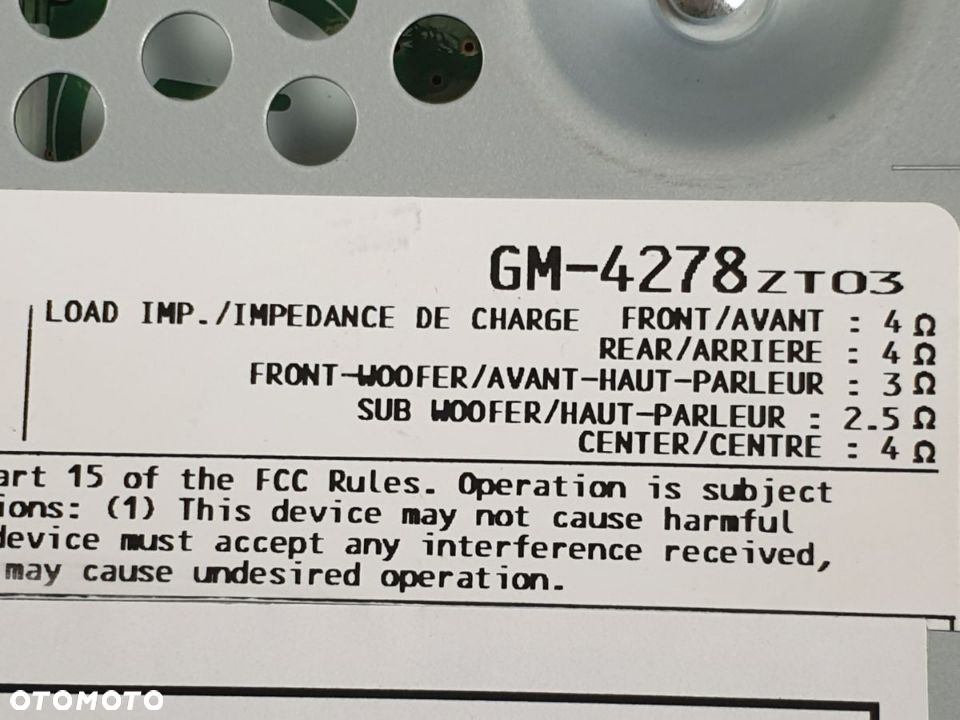 Głośniki Subwoofer Komplet LEXUS NX - 15