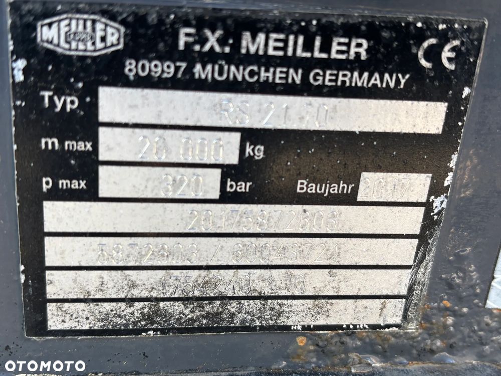 Scania S450 6x2  Meiller RS 21.70 hakowiec , bezwypadkowa , serwis w Scania, (nie HIAB, PALFINGER, VDL, HYVA,) Nowy model NG , model Scania S - 23