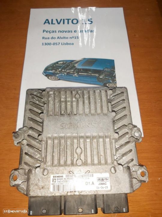 Centralina motor Volvo V50 S40 2.0D  Ref: 30729065a  5ws40092i-t  Sid-803 - 1