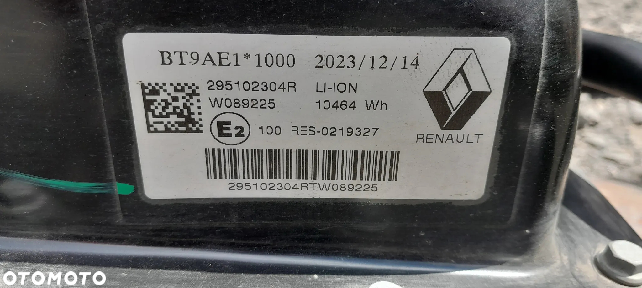 BATERIA AKUMULATOR RENAULT CAPTUR II 1,6 E-TECH 2024 ROK - 4