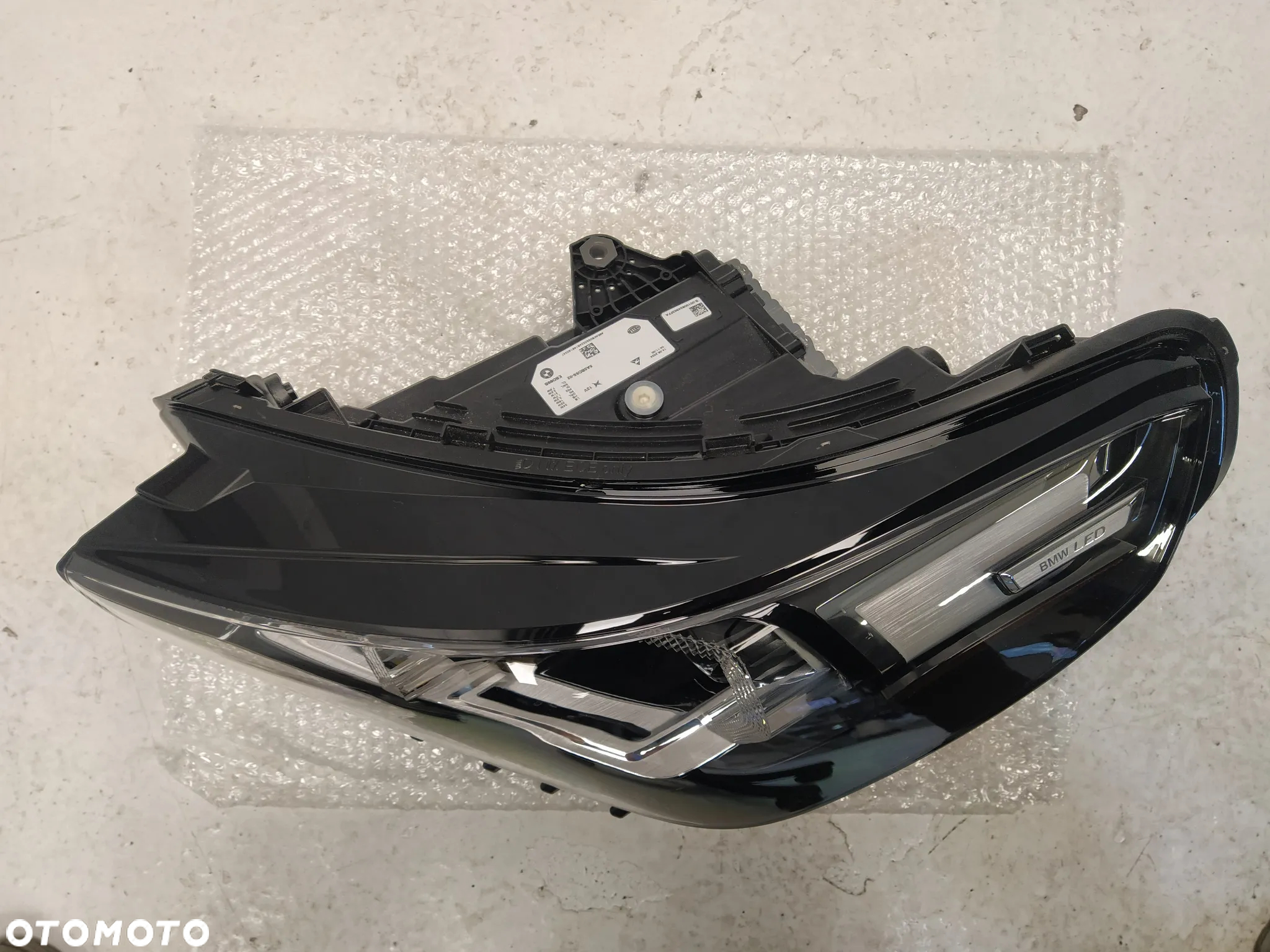 BMW X1 U11 REFLEKTOR LAMPA PRZÓD PRZEDNIA LEWA FULL LED PRZETWORNICA KOMPLETNA USA CIEMNY ŚRODEK ORYGINAŁ NOWY - 8