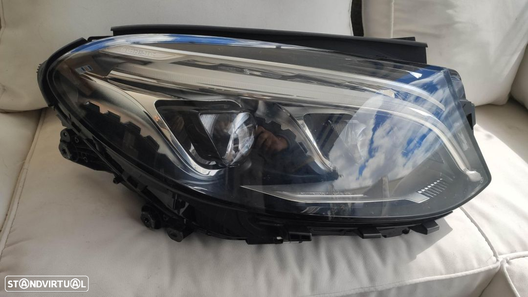 farol direito Mercedes ML GLE w166 full Led - 2