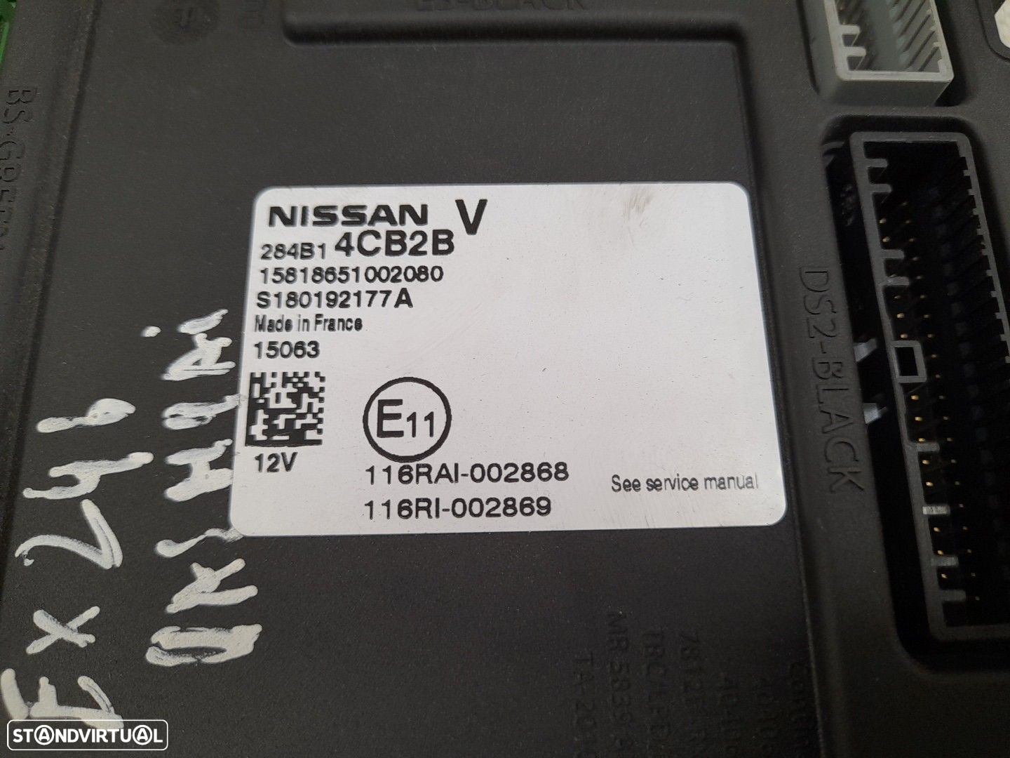 Caixa fusíveis / SAM / BSI NISSAN Qashqai II (J11) - 3