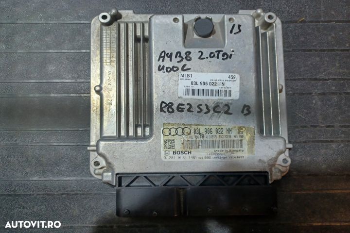 Calculator motor ECU 03L906022NN 0281016140 - 2.0 TDI 03L906022NN 028 - 1