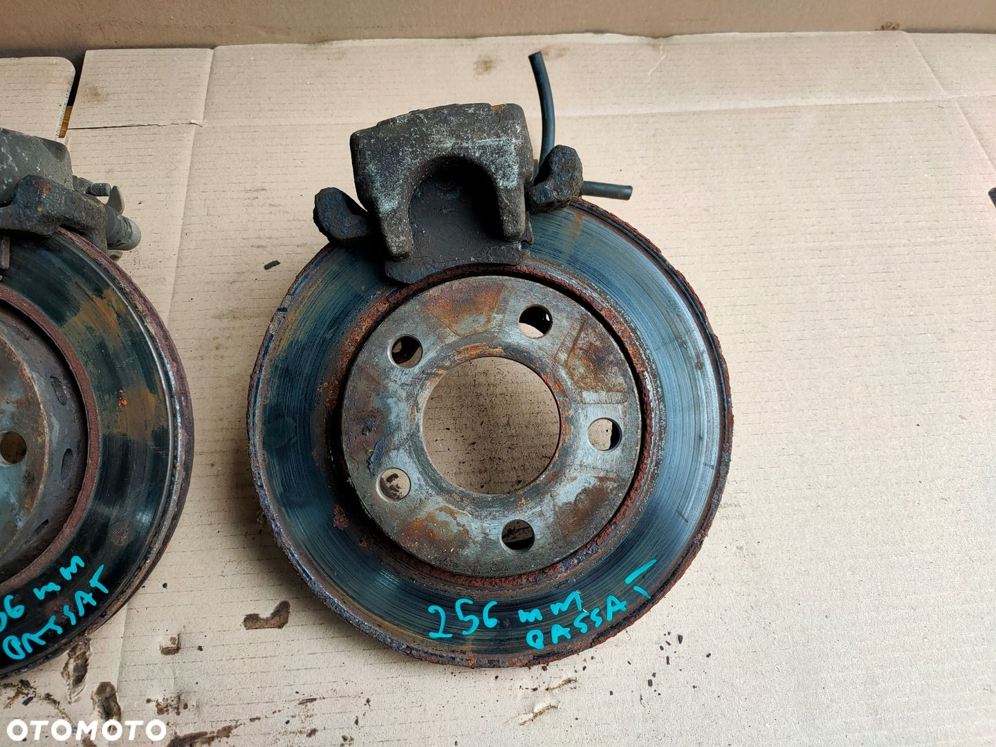 SWAP HAMULCE TYŁ passat b5 4motion 256MM WENTYLOWANE zaciski jarzma - 2