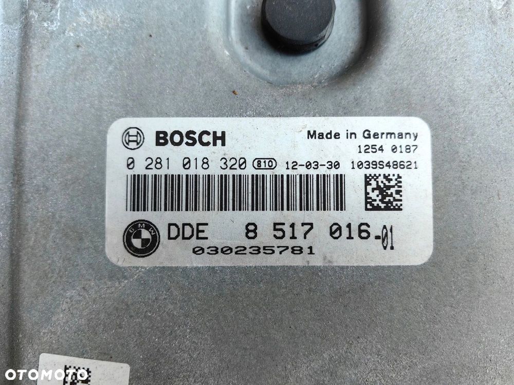 Komputer sterownik silnika BMW n57 4.0D 306KM DIESEL 8517016 - 1