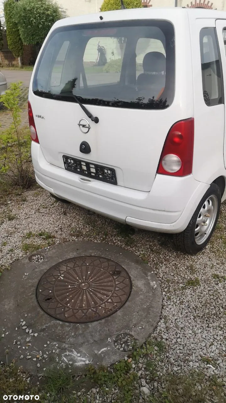 KAROSERIA DRZWI BŁOTNIK REFLEKTOR ZDERZAK OPEL AGILA BIAŁA + ELEMENT ŻÓŁTE I ZIELONE - 6