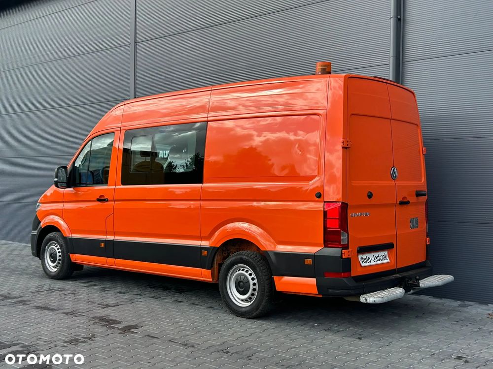 Volkswagen Crafter 2.0 TDI 140KM L2H2 DOKA Brygadówka holenderka 6 osób **Tylko 153tyś. km.**KLIMA**Super Stan** - 3