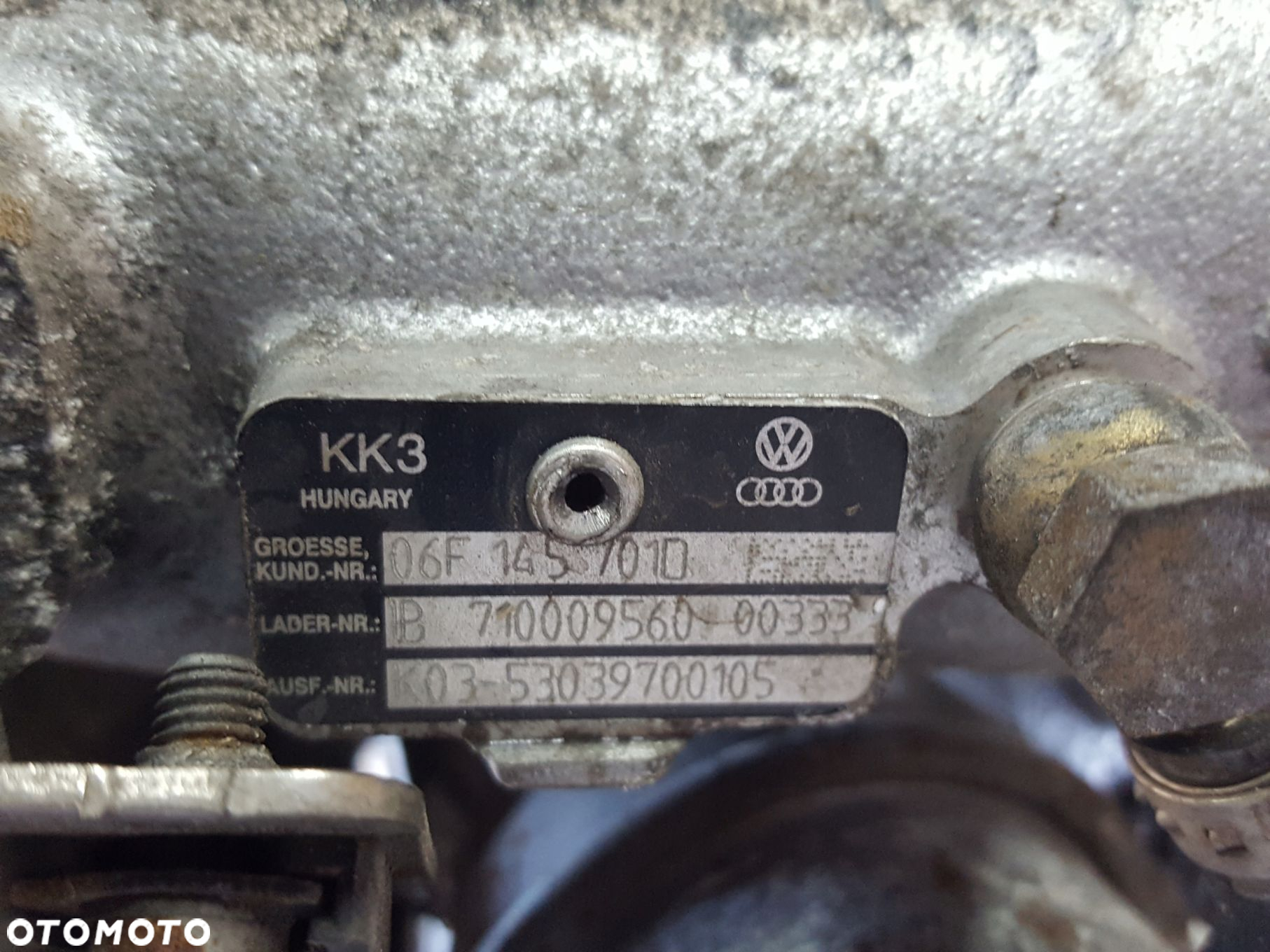 SKODA OCTAVIA 2 II A3 8P LEON II 2.0 TDI BWA TURBOSPRĘŻARKA TURBO TURBINA - 2