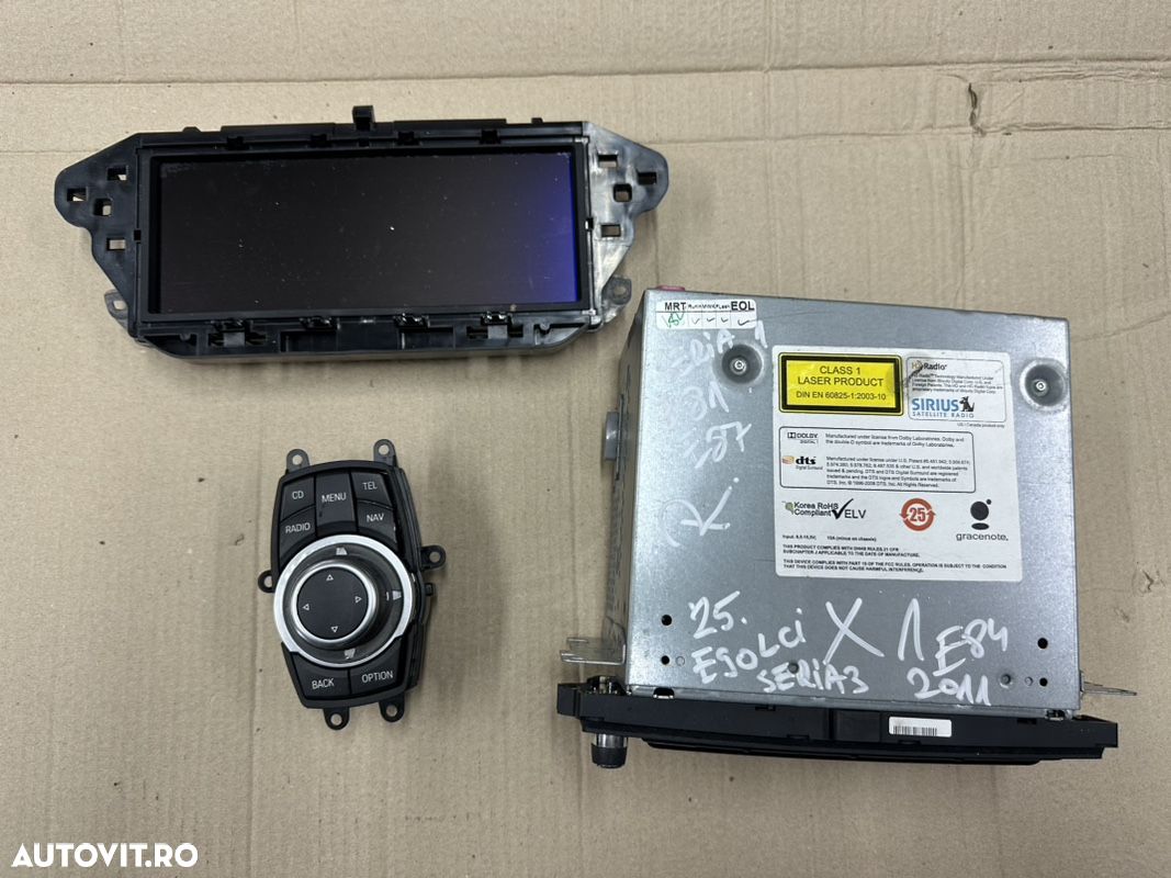 Navigatie originala BMW X1 E84 LCI , facelift , an 2011-2014 cod 9273188 - 1