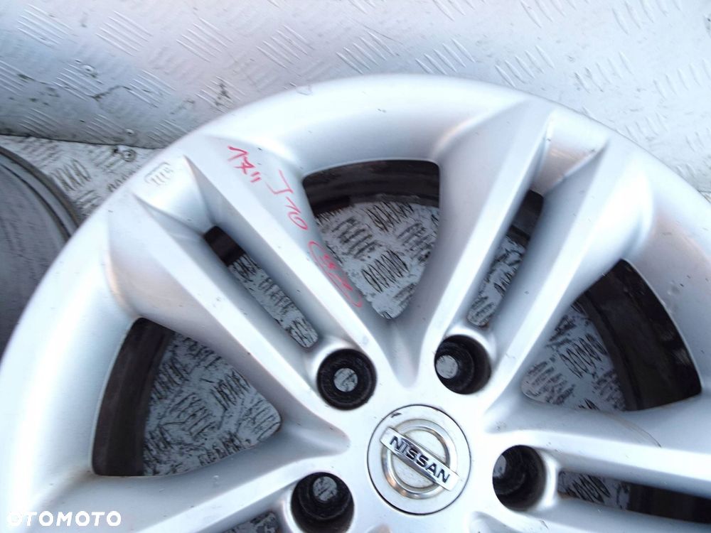 alufelgi kpl. nissan qashqai j10 17" 5x114.3 et 40 - 16