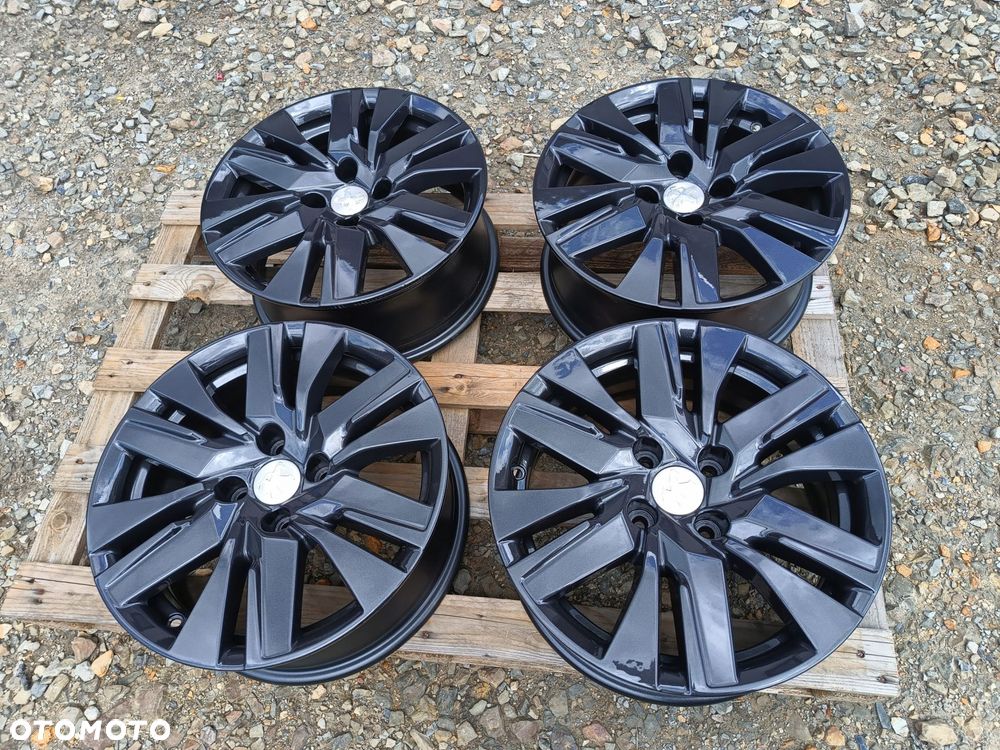 peugeot 208 2008 partner rifter felgi 6,5x16 et20 4x108 9813836677 grafit - 1