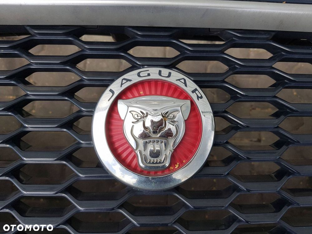 JAGUAR E-PACE 17-20r R-DYNAMIC ZDERZAK PRZÓD GRILL PDC DRL PEC NARVIK BLACK - 11