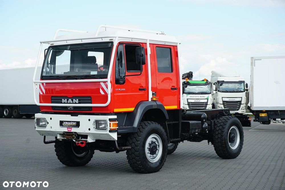 MAN / LE 220 / 4 X 4 / DOKA / DO ZABUDOWY / KAMPER - 2