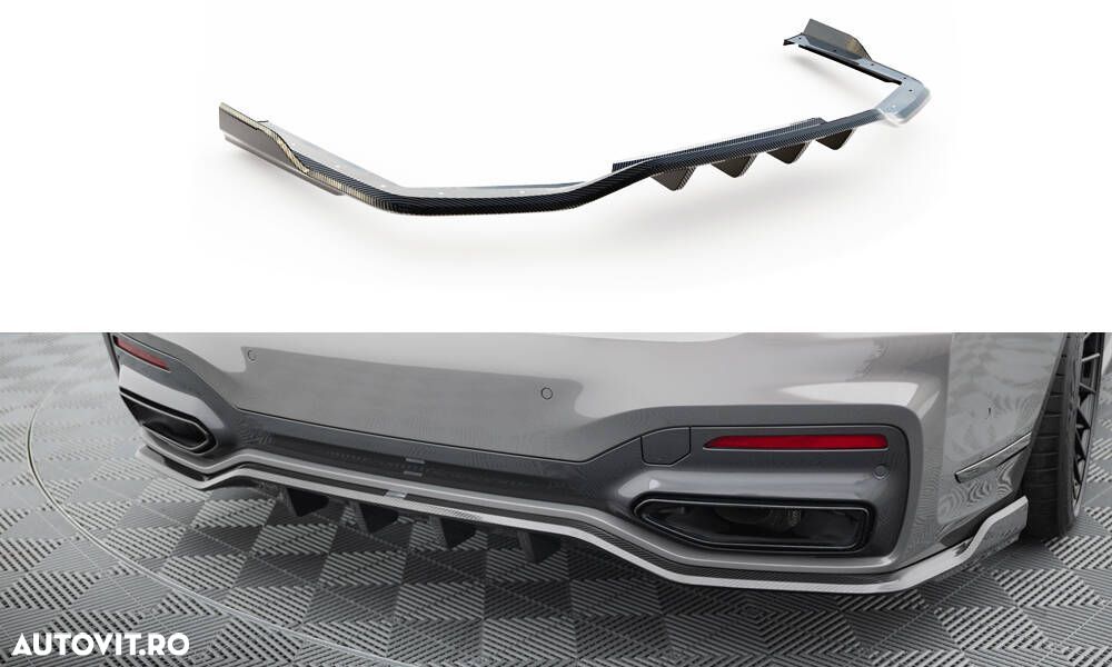 Pachet Exterior Prelungiri compatibil cu BMW Seria 7 G11 LCI Maxton Design Carbon - 24
