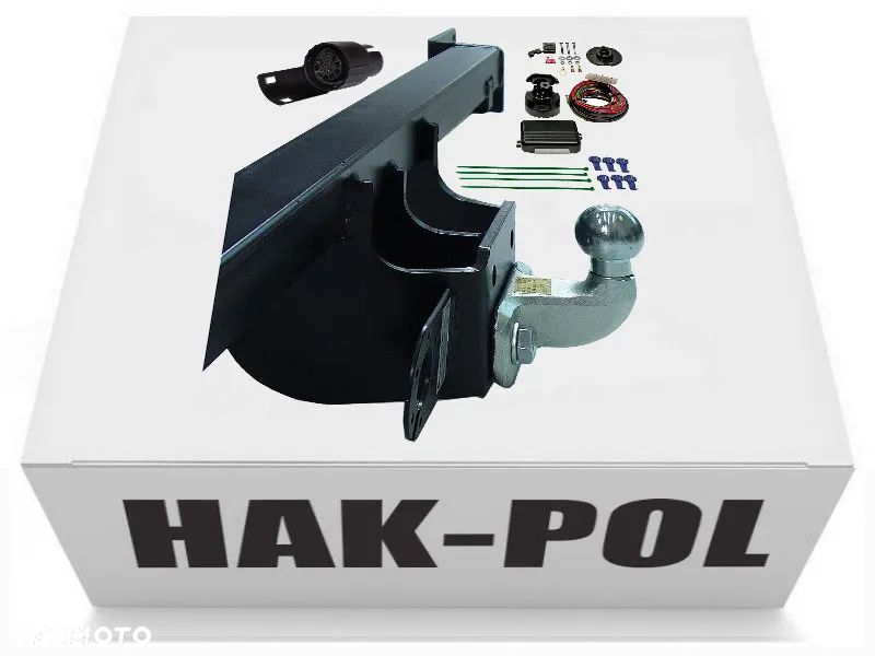 HAK HOLOWNICZY+MODUŁ+7/13 PEUGEOT BOXER 2 II+FIAT DUCATO 3 III+CITROEN JUMPER 2 BLASZAK+BUS 2006-22 - 8