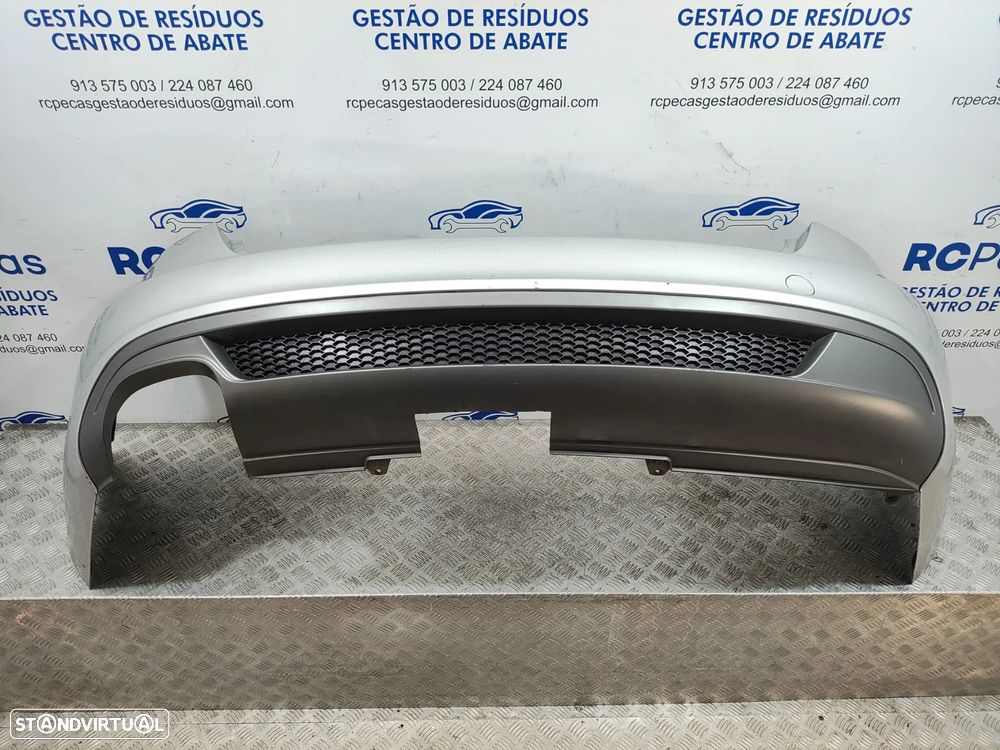 Parachoques traseiro trás original Audi A4 B8 Carro S-Line S Line - 7