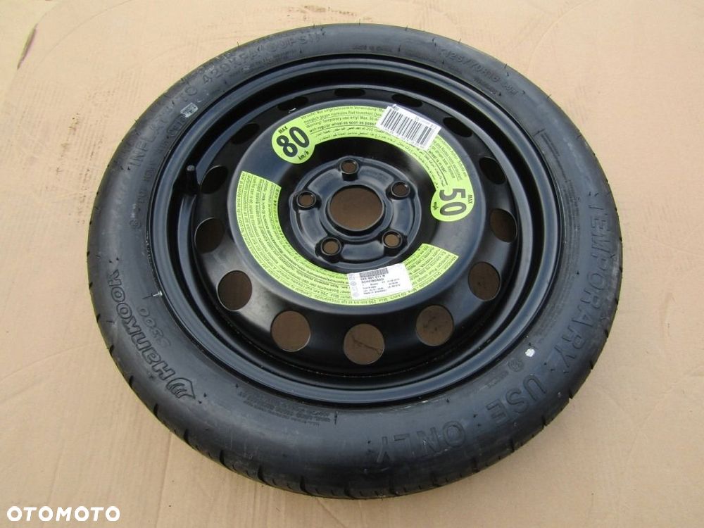 Koło Dojazdowe 16 VW Caddy Golf V VI VII VIII Passat B6 B7 B8 Jetta Seat Leon Ateca Skoda Karoq Kodiaq - 1