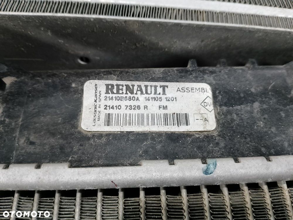 ZESTAW CHŁODNIC WODA KLIMA INTERCOOLER RENAULT CAPTUR 921006843R-A 1.2 TCE - 3