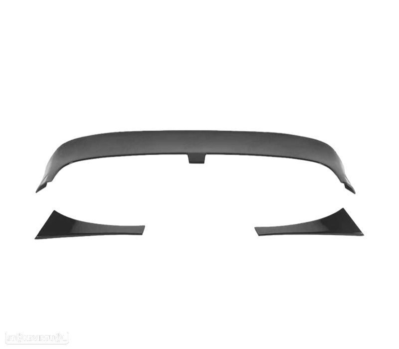 SPOILER AILERON VOLKSWAGEN VW GOLF 7 7.5 GTI R 12-20 LOOK CLUBSPORT PRETO BRILHANTE - 2