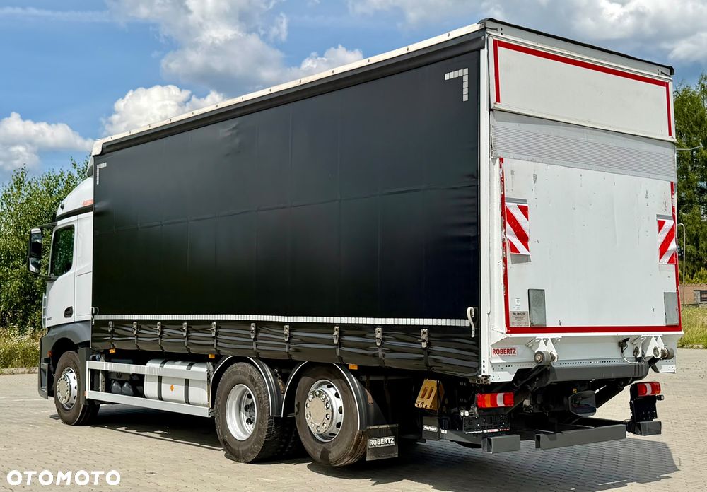 Mercedes-Benz ACTROS 2540 / FIRANKA / WINDA / 18 EUROPALET / EURO 6 / AUTOMAT / 14 450 KG ŁADOWNOŚCI / 2018 ROK - 3