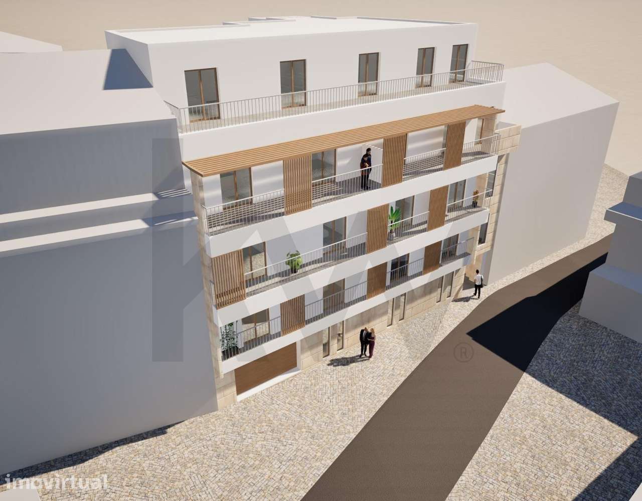 Visconde 16 — Apartamentos novos T1 e T3 no centro da Lourinhã | Entre - Grande imagem: 3/15