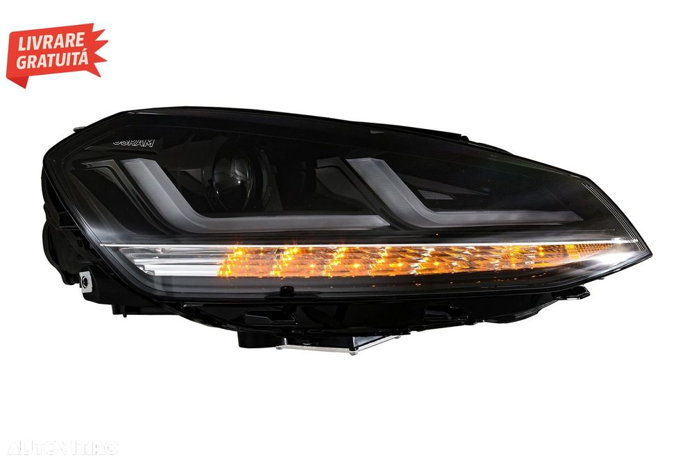 Faruri LEDriving Osram Full LED VW Golf 7 VII (2012-2017) Negru pentru Faruri Xeno- livrare gratuita - 8