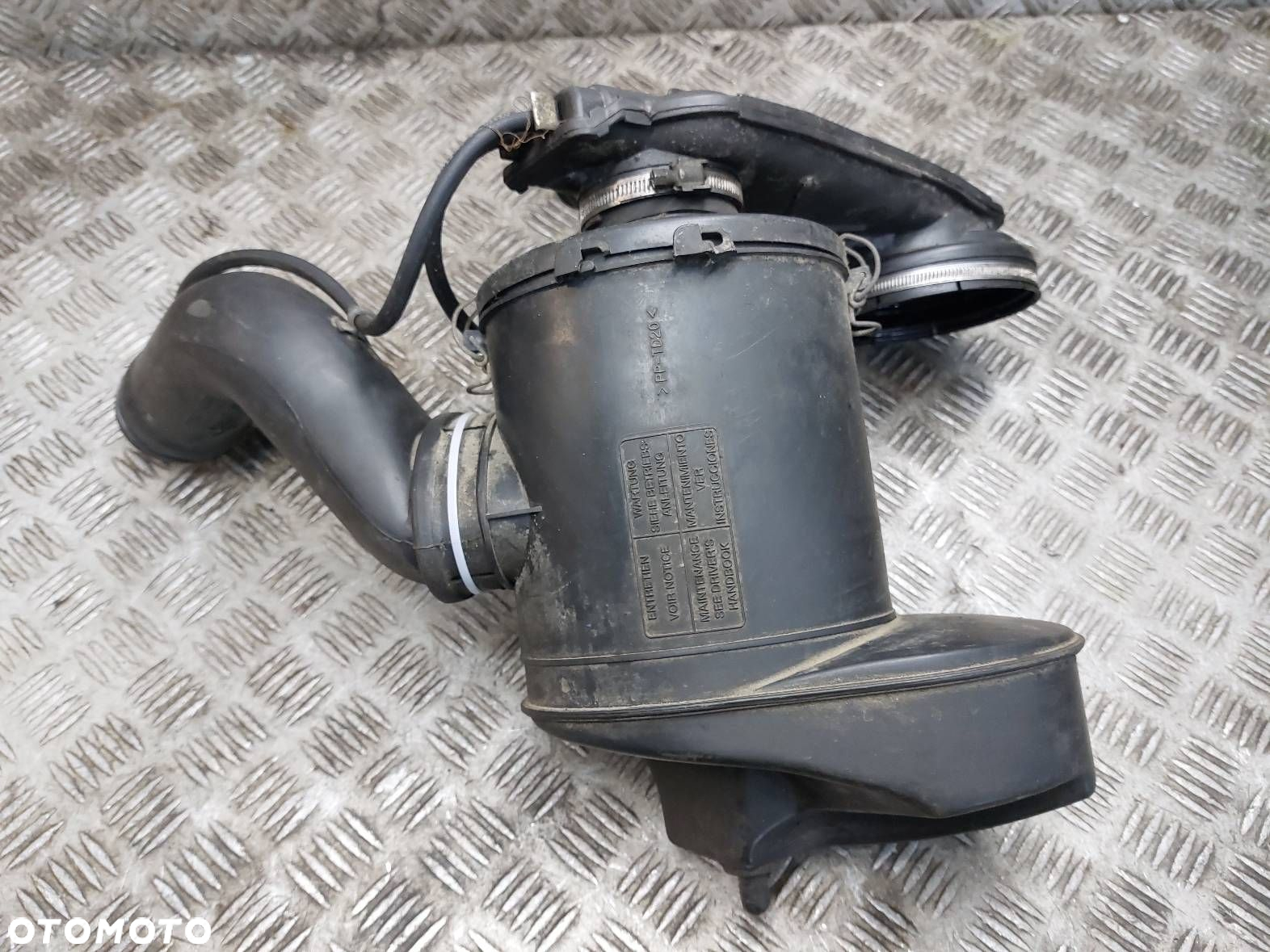 OBUDOWA FILTRA POWIETRZA + RURA DOLOT CITROEN ZX I 1.4 8V 9609669080 - 3