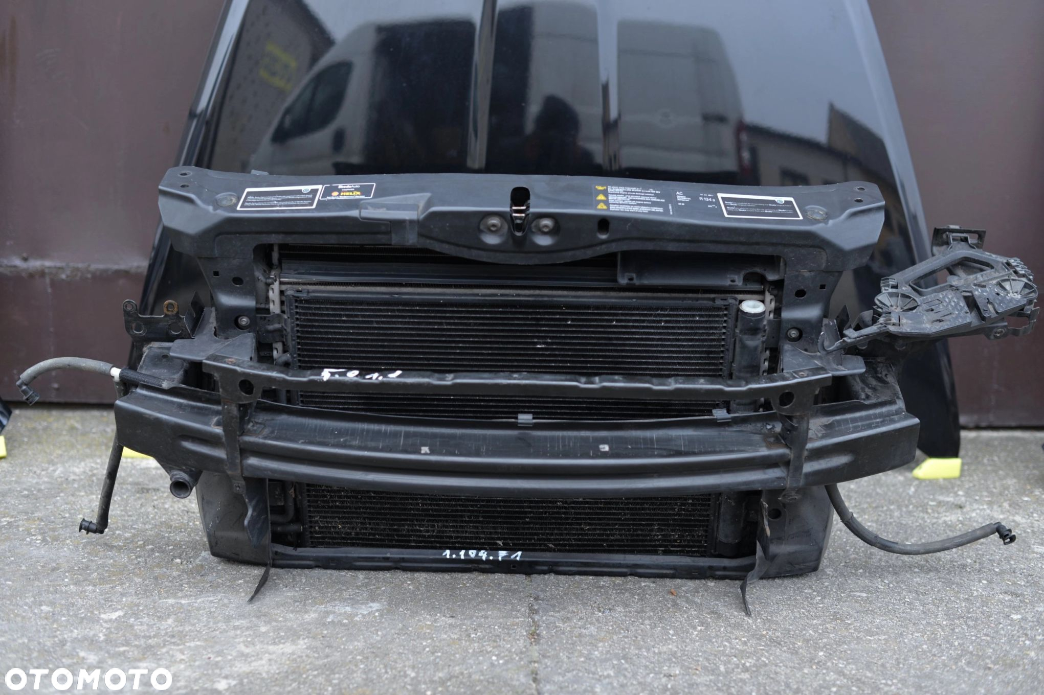 MASKA ZDERZAK GRILL BŁOTNIK LAMPA H7 XENON PAS BELKA SKODA OCTAVIA II 04-08 - 9