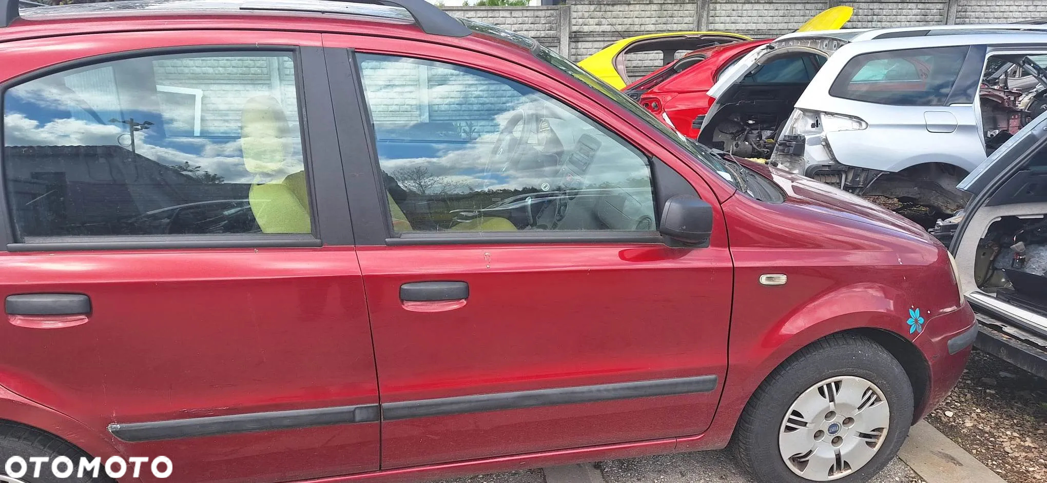 Fiat Panda lusterko lewe elektryczne - 3