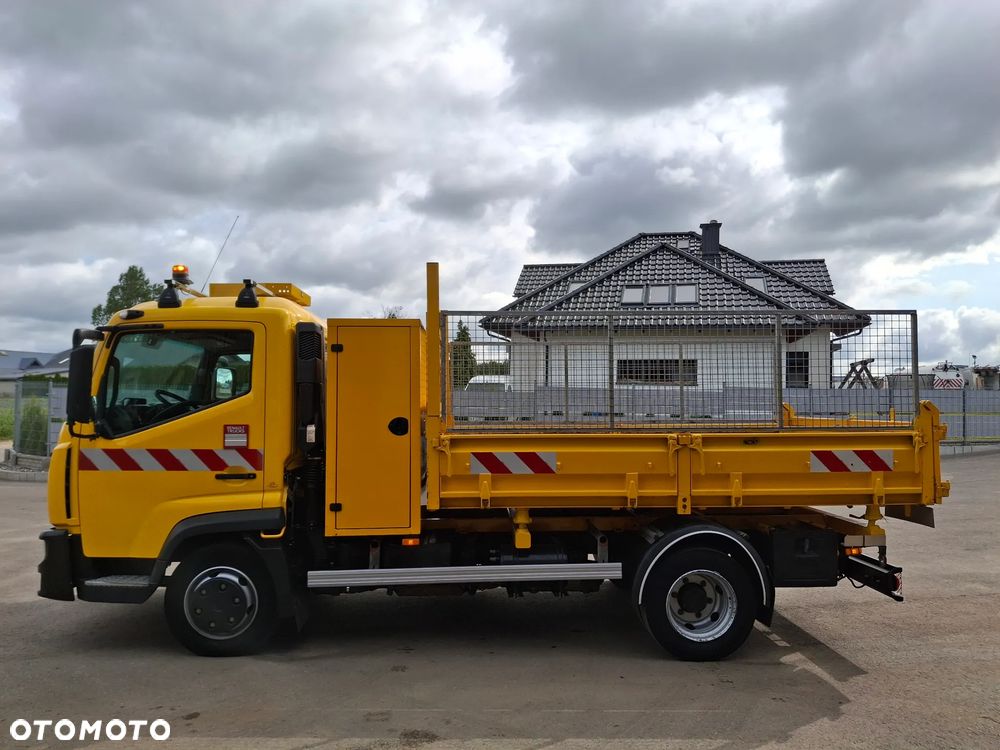 Renault D7.5 Wywrotka Kipper 3 Strony Hak Euro 6 2015r 3 Miejsca Skrzynia Dzielone Burty Bliźniak 7500 KG - 13