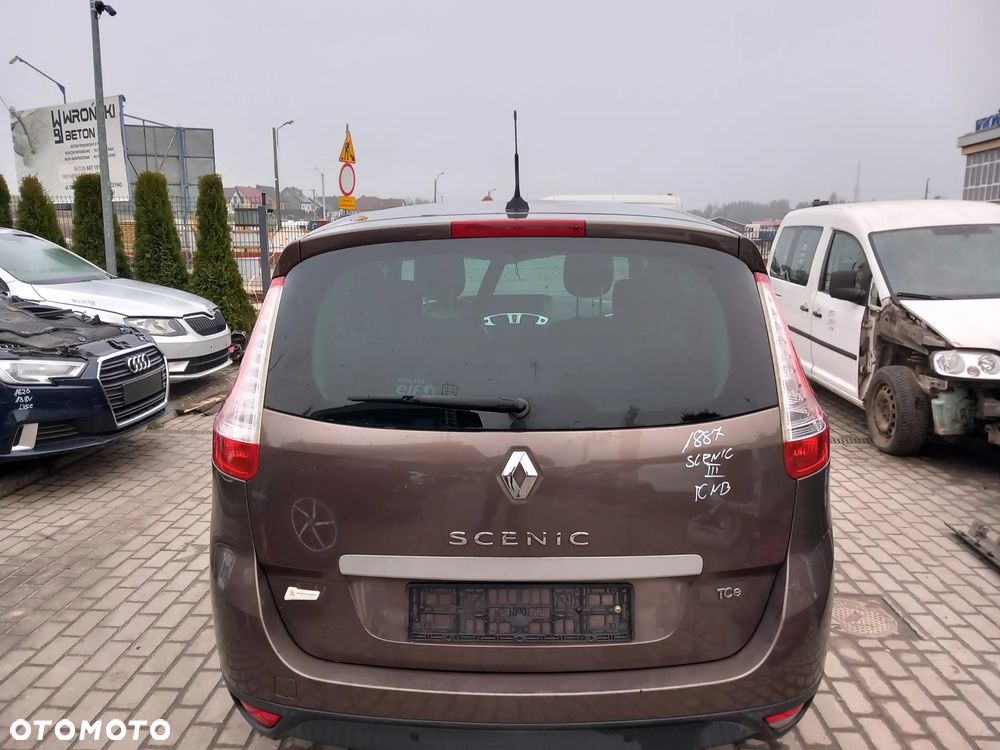 RENAULT SCENIC III KLAPA BAGAŻNIKA TYLNA TYŁ KOLOR: TECNB - 1