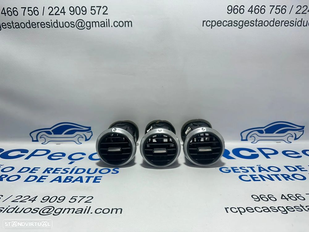 .Conduta Grelha Central Ar Condicionado Sofagem Original VW Audi A3 8P 8P0820901C 2003 - 2013 - 2