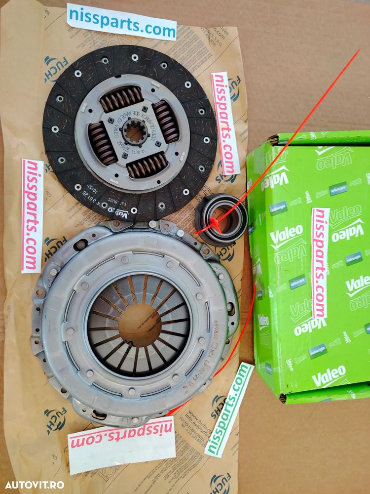 KIT ambreiaj VALEO Nissan 3.0 Atleon Cabstar Eco-T Trade Piese - 4