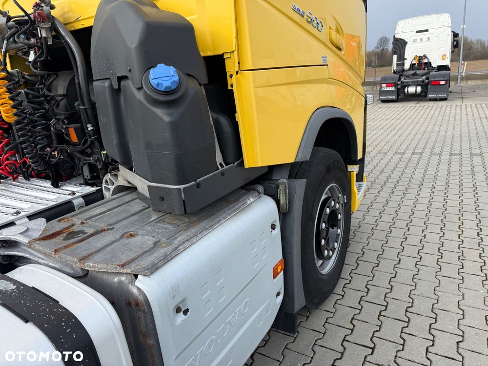 Volvo FH 500 / 3 OSIE / PUSHER / PODNOSZONA OŚ / RETARDER / Z FRANCJI / STAN BDB / / / - 24